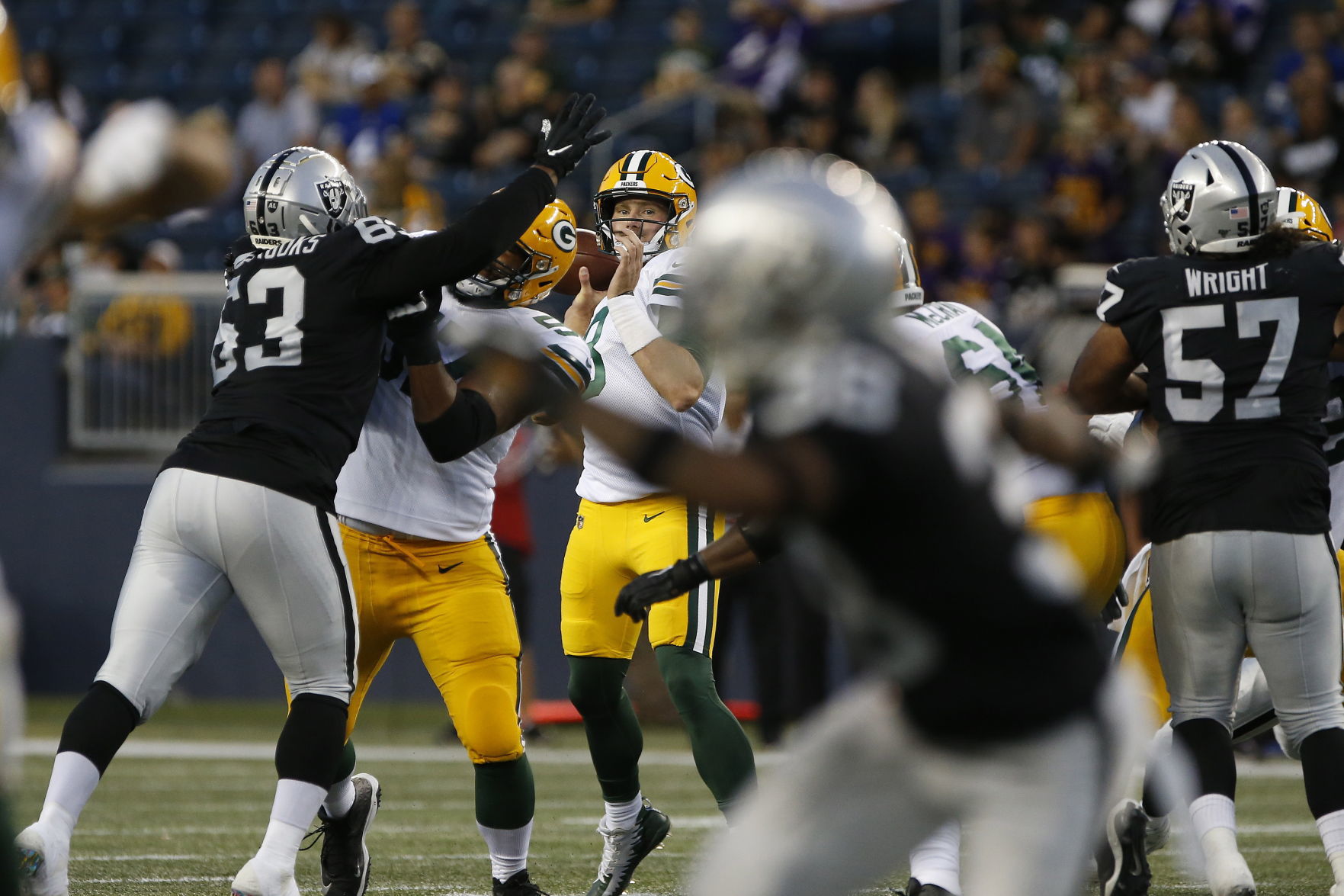 Raiders 22, Packers 21